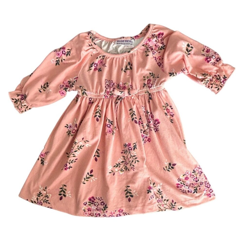 Flower pattern Top 18M Blue Beri boulevard